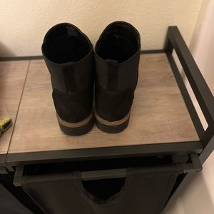Black booties. Size 6 1/2
